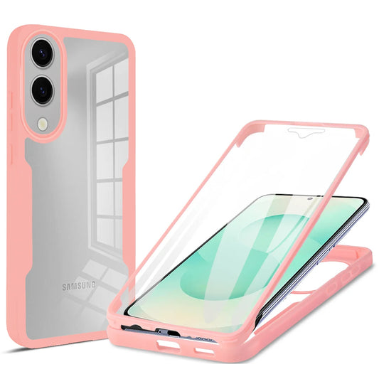 Case for Samsung Galaxy S25 Edge S937, Techsuit, ColorVerse 360, Pink