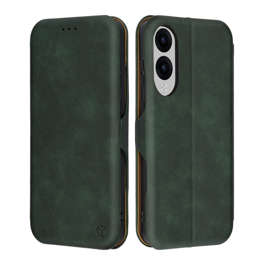 Ovitek za Samsung Galaxy S25 Edge S937, Techsuit, Safe Wallet Plus, Zelen