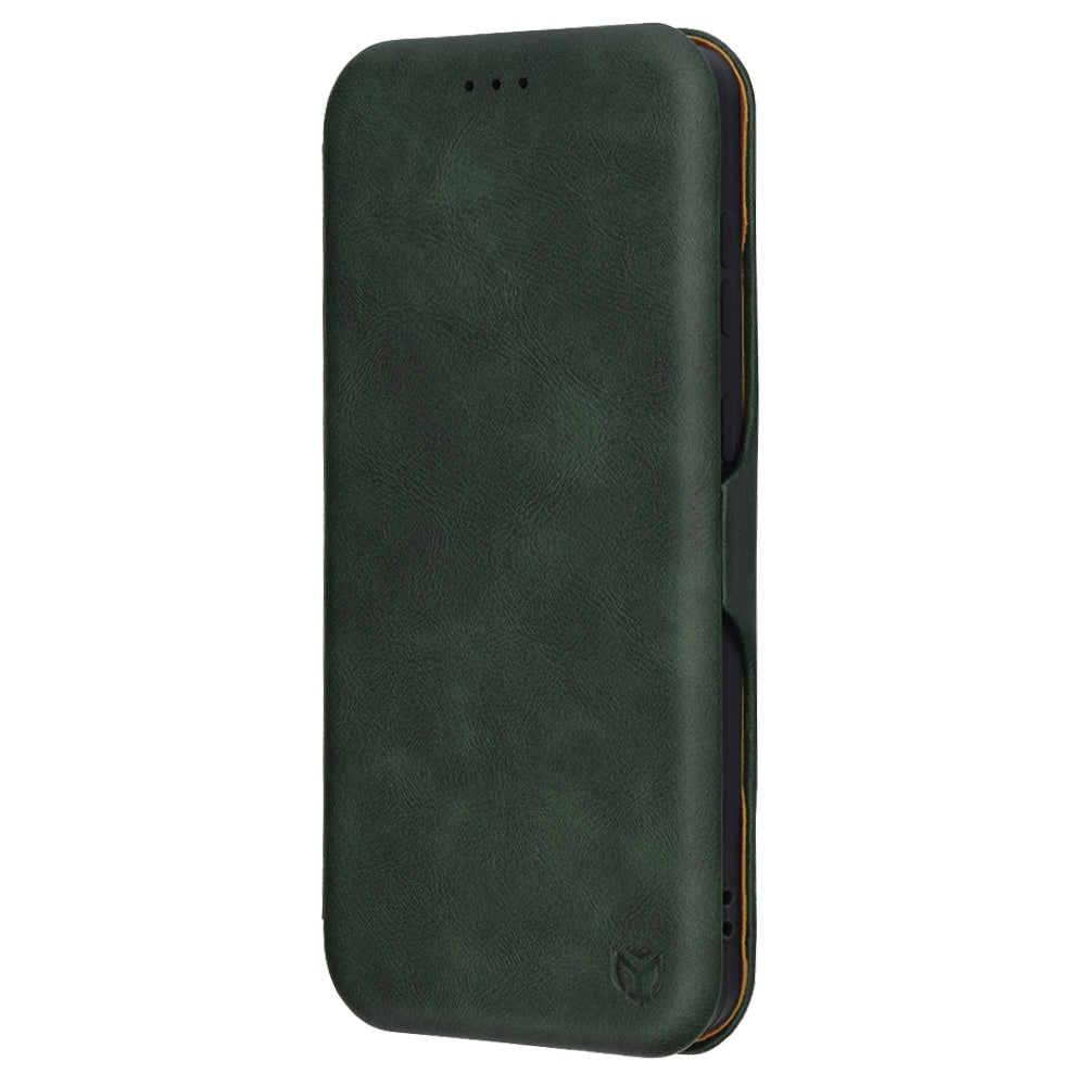 Ovitek za Samsung Galaxy S25 Edge S937, Techsuit, Safe Wallet Plus, Zelen