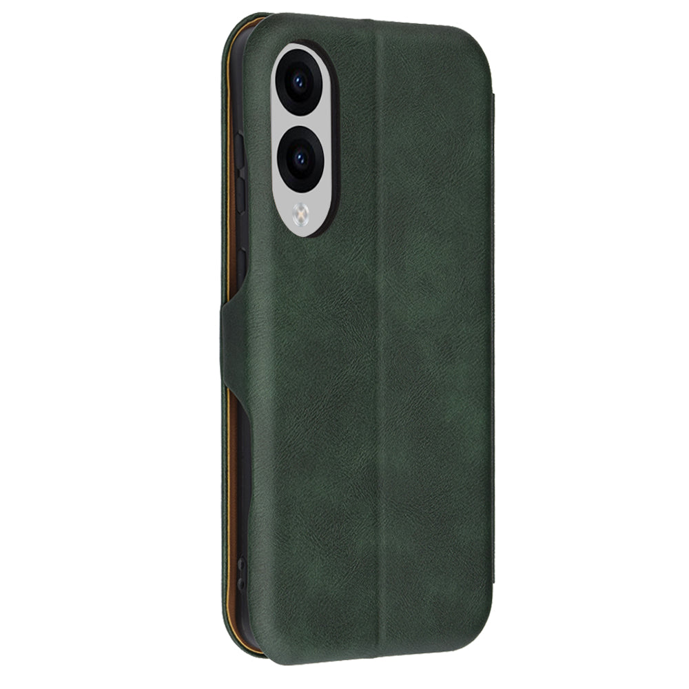Ovitek za Samsung Galaxy S25 Edge S937, Techsuit, Safe Wallet Plus, Zelen