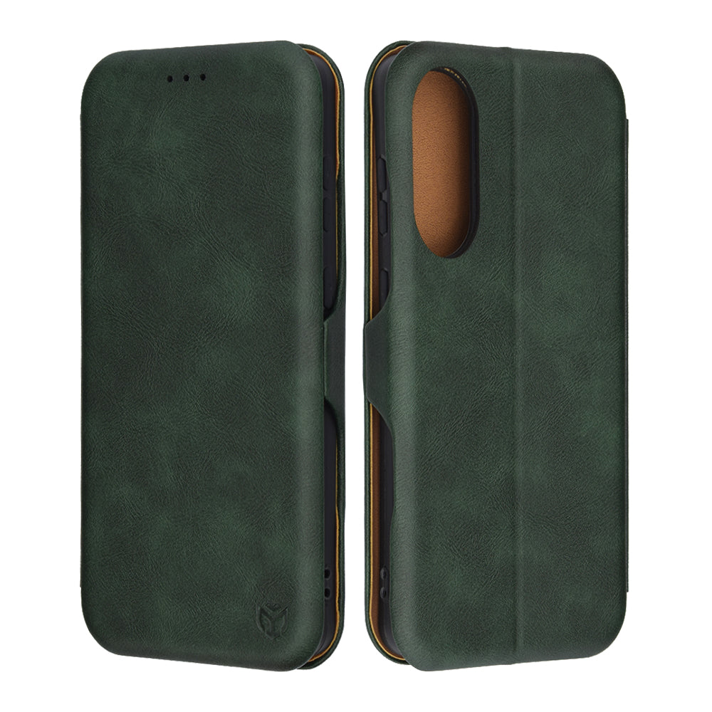 Ovitek za Samsung Galaxy S25 Edge S937, Techsuit, Safe Wallet Plus, Zelen