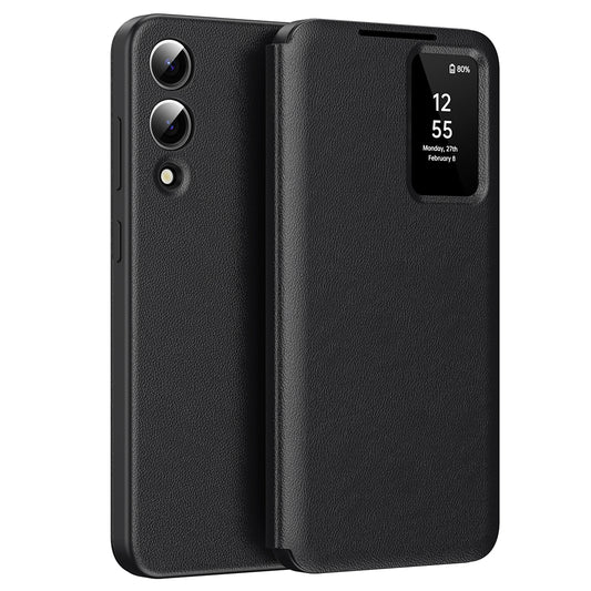 Case for Samsung Galaxy S25 Edge S937, Techsuit, SmartView, Black