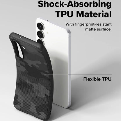 Case for Samsung Galaxy S25 FE, Ringke, Onyx, Camouflage