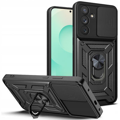 Ovitek za Samsung Galaxy S25 FE, Techsuit, CamShield, Črn