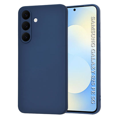 Ovitek za Samsung Galaxy S25 FE, Techsuit, SoftFlex, Temno modra