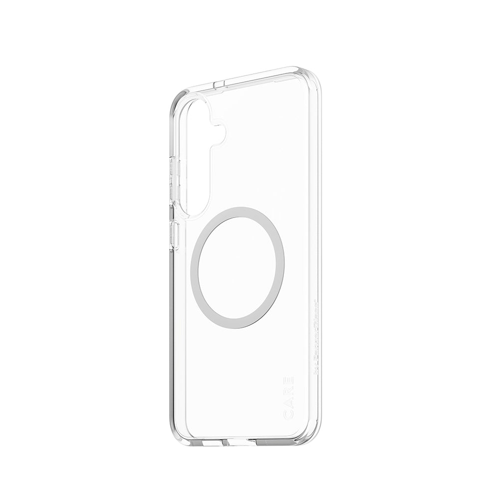 Ovitek za Samsung Galaxy S25+ S936, PanzerGlass, Care Urban Combat, Prozorno Bel