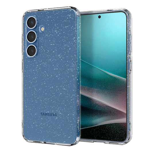 Ovitek za Samsung Galaxy S25+ S936, Spigen, Liquid Crystal Glitter, Prozoren