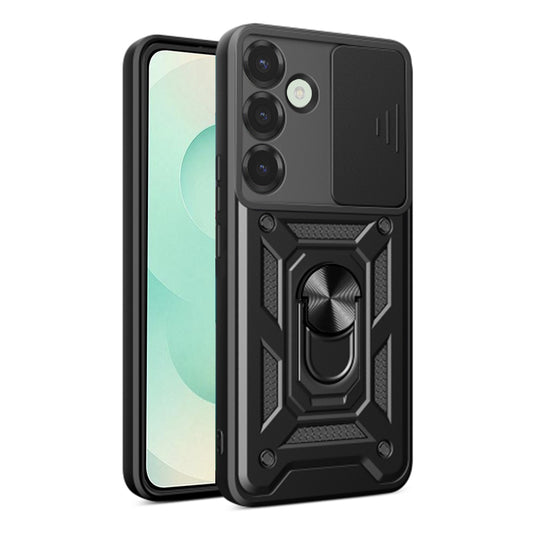 Ovitek za Samsung Galaxy S25+ S936, Techsuit, CamShield, Črn