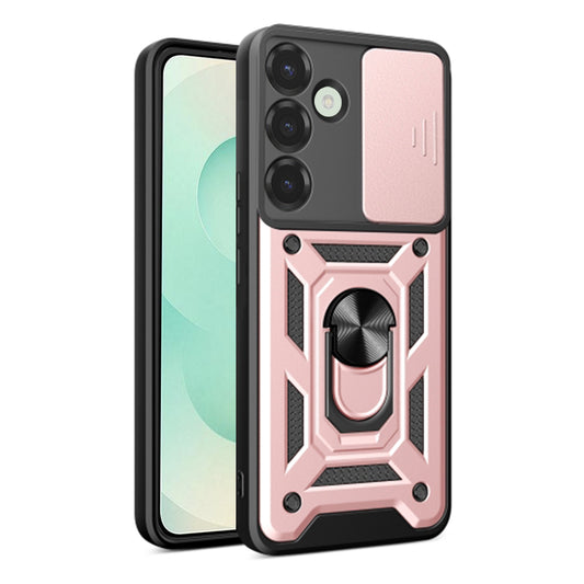 Ovitek za Samsung Galaxy S25+ S936, Techsuit, CamShield, roza