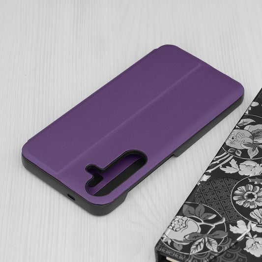 Ovitek za Samsung Galaxy S25+ S936, Techsuit, eFold, Vijolična