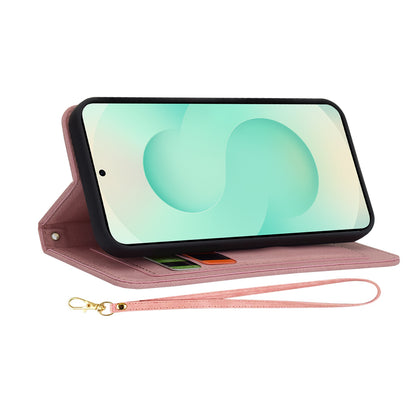 Ovitek za Samsung Galaxy S25+ S936, Techsuit, FlipCraft, roza