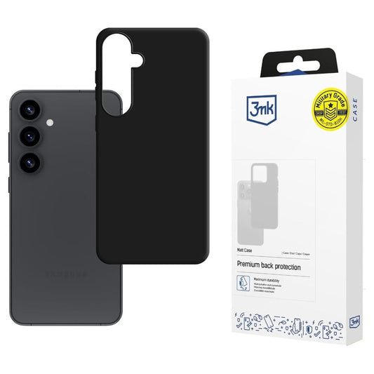 Ovitek za Samsung Galaxy S25 S931, 3MK, mat črn