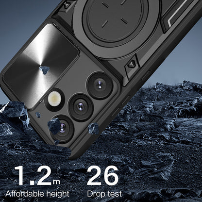 Ovitek za Samsung Galaxy S25 S931, Techsuit, CamGuard Pro, Vijoličen