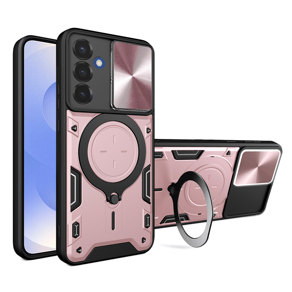 Case for Samsung Galaxy S25 S931, Techsuit, CamGuard Pro, Rose Gold