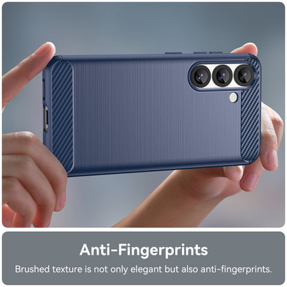 Ovitek za Samsung Galaxy S25 S931, Techsuit, Karbon, Modra