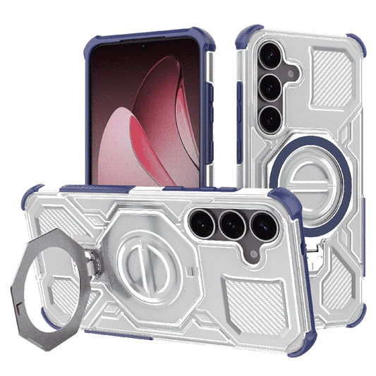 Ovitek za Samsung Galaxy S25 S931, Techsuit, Carbon Shield Pro, modra