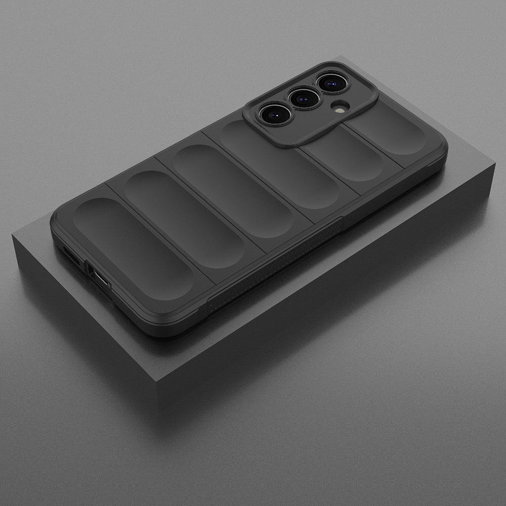 Ovitek za Samsung Galaxy S25 S931, Techsuit, Magic Shield, Črn