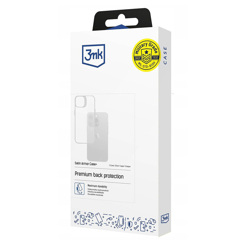 Ovitek za Samsung Galaxy S25 Ultra S938, 3MK, Armor, Prozoren