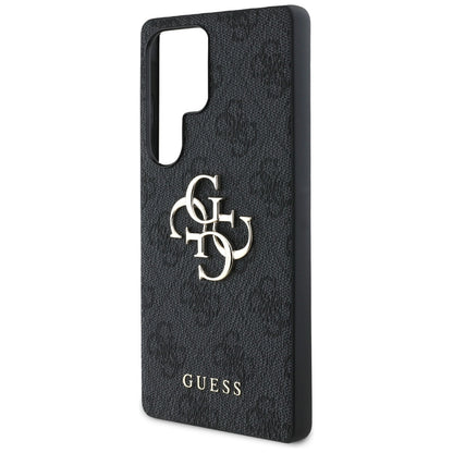 Case for Samsung Galaxy S25 Ultra S938, Guess, 4G Big Logo, Black