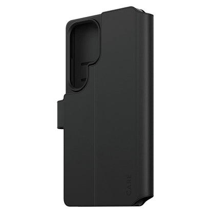 Ovitek za Samsung Galaxy S25 Ultra S938, PanzerGlass, Care Feature Kickstand Wallet, Črna