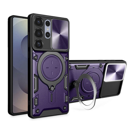 Ovitek za Samsung Galaxy S25 Ultra S938, Techsuit, CamGuard Pro, Vijoličen