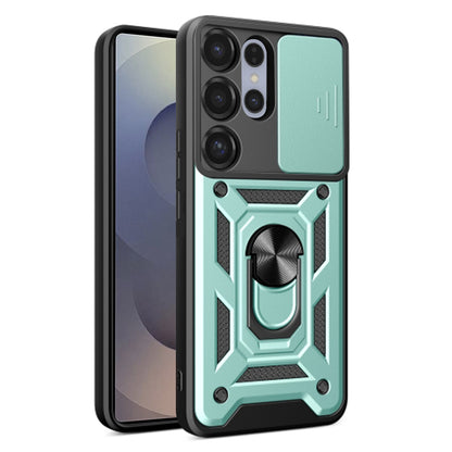 Case for Samsung Galaxy S25 Ultra S938, Techsuit, CamShield, Green