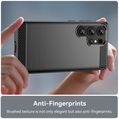 Case for Samsung Galaxy S25 Ultra S938, Techsuit, Carbon, Black