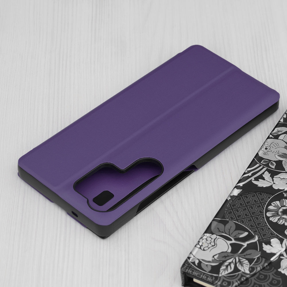 Ovitek za Samsung Galaxy S25 Ultra S938, Techsuit, eFold, Vijoličen