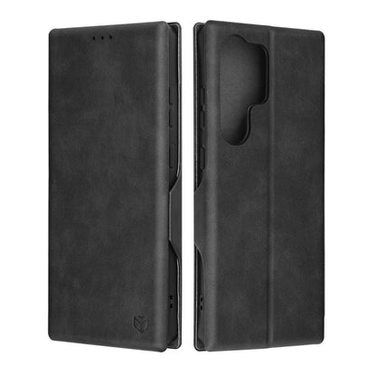 Ovitek za Samsung Galaxy S25 Ultra S938, Techsuit, Safe Wallet Plus, Črn