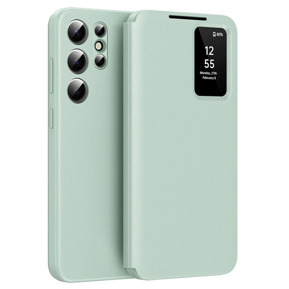 Case for Samsung Galaxy S25 Ultra S938, Techsuit, SmartView, Green