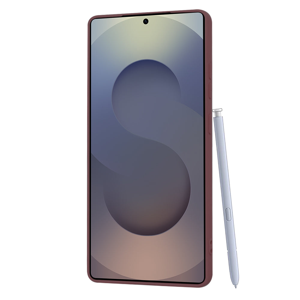 Ovitek za Samsung Galaxy S25 Ultra S938, Techsuit, SoftFlex, Vijolično rdeča