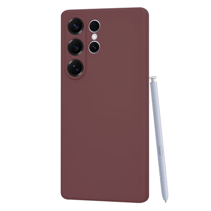Ovitek za Samsung Galaxy S25 Ultra S938, Techsuit, SoftFlex, Vijolično rdeča