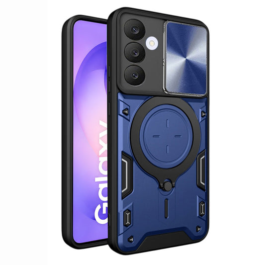 Ovitek za Samsung Galaxy S26 FE / S25 FE, Techsuit, CamGuard Pro, Modra