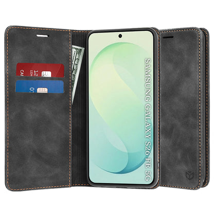 Ovitek za Samsung Galaxy S26 FE / S25 FE, Techsuit, Confy, Črn