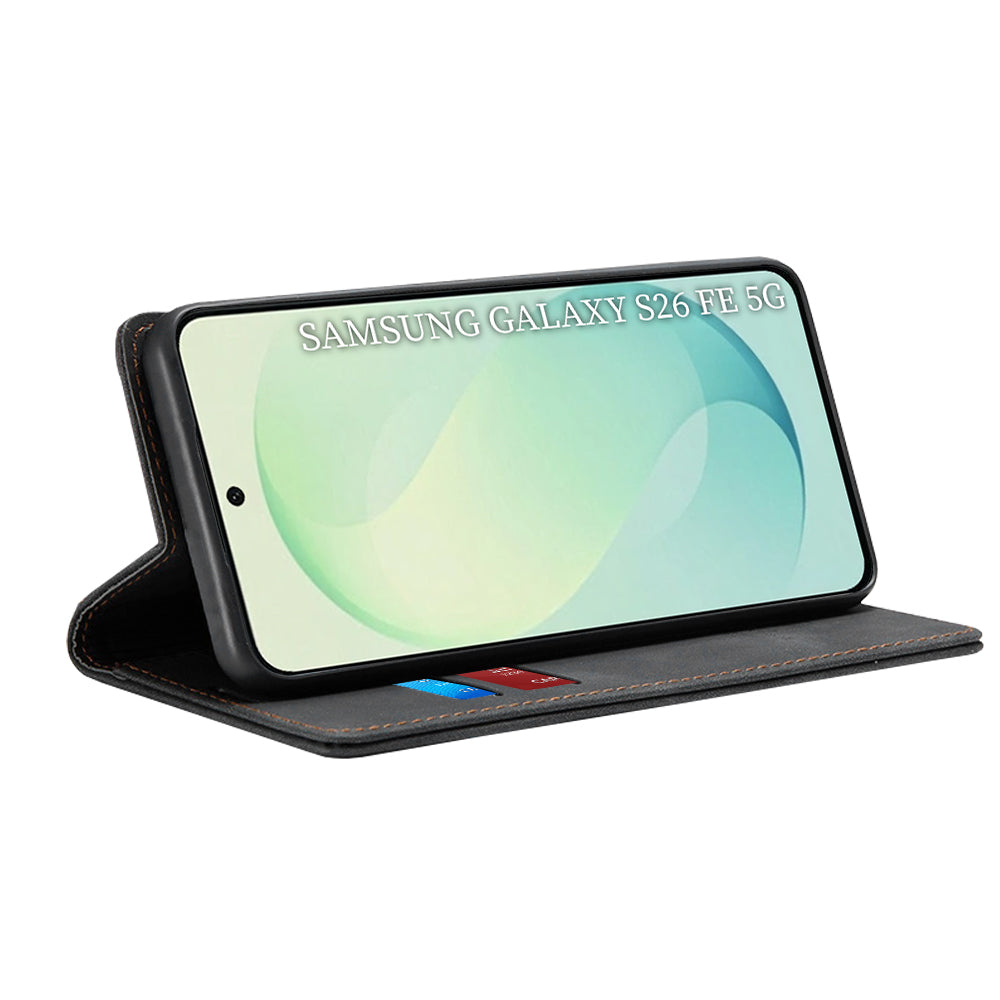 Ovitek za Samsung Galaxy S26 FE / S25 FE, Techsuit, Confy, Črn