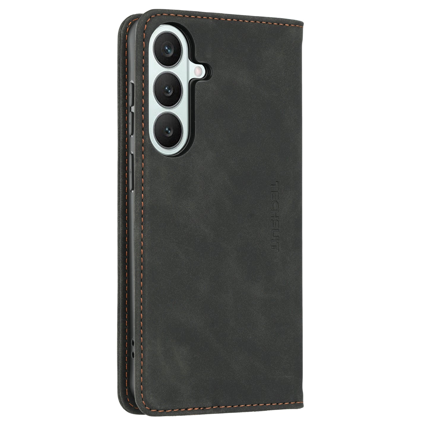 Ovitek za Samsung Galaxy S26 FE / S25 FE, Techsuit, Confy, Črn