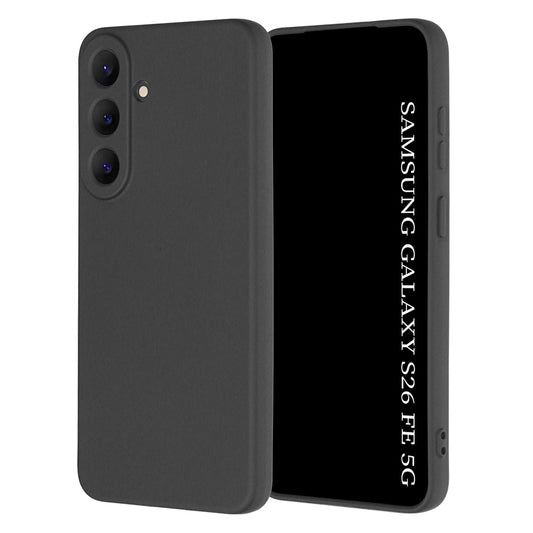 Ovitek za Samsung Galaxy S26 FE / S25 FE, Techsuit, SoftFlex, Črn