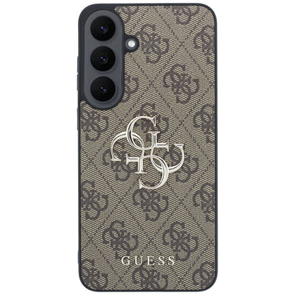 Ovitek za Samsung Galaxy S26 FE S741, Guess, 4G kovinski logotip, rjav