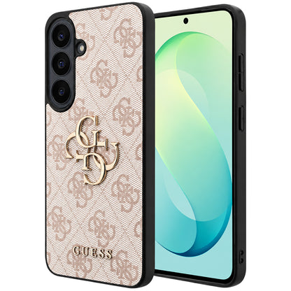 Ovitek za Samsung Galaxy S26 FE S741, Guess, 4G kovinski logotip, roza