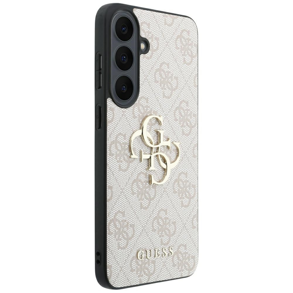 Ovitek za Samsung Galaxy S26 FE S741, Guess, 4G kovinski logotip, roza