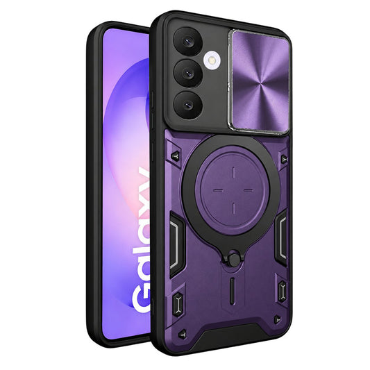 Ovitek za Samsung Galaxy S26 FE S741 / S25 FE, Techsuit, CamGuard Pro, vijoličen