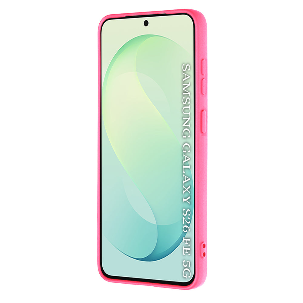 Ovitek za Samsung Galaxy S26 FE S741 / S25 FE, Techsuit, SoftFlex, temno roza