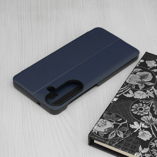 Etui za Samsung Galaxy S26 FE S741, Techsuit, eFold, temno moder
