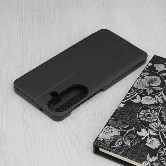 Etui za Samsung Galaxy S26 FE S741, Techsuit, eFold, črnega barve
