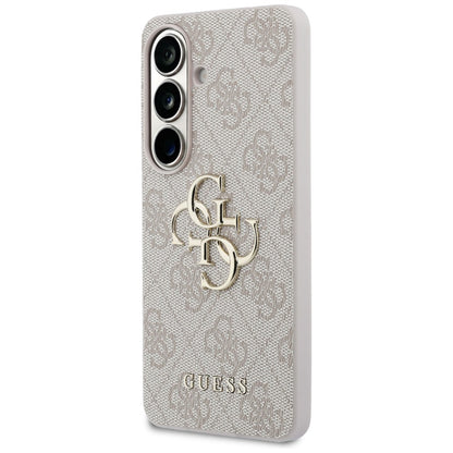 Ovitek za Samsung Galaxy S26 S942, Guess, 4G Big Logo, Roza