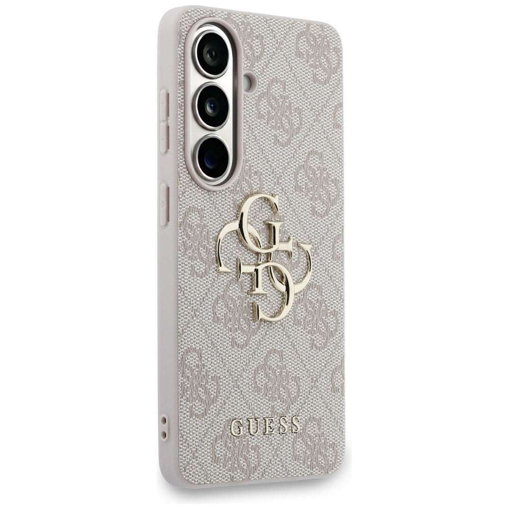 Ovitek za Samsung Galaxy S26 S942, Guess, 4G Big Logo, Roza