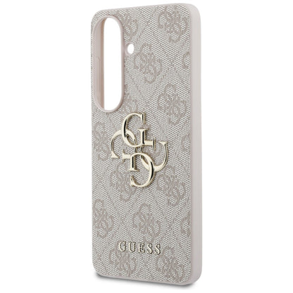 Ovitek za Samsung Galaxy S26 S942, Guess, 4G Big Logo, Roza