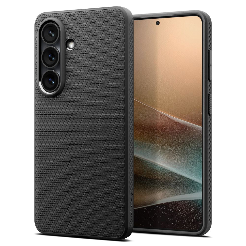Ovitek za Samsung Galaxy S26 Plus S947, Spigen, Liquid Air, Mat Črna ACS10700