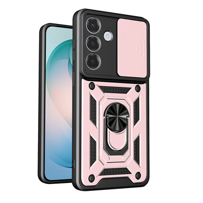 Ovitek za Samsung Galaxy S26 Plus, Techsuit, CamShield, Rožnato Zlata