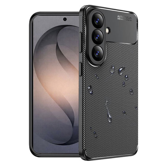 Ovitek za Samsung Galaxy S26 Plus, Techsuit, CarbonFiber, Črn